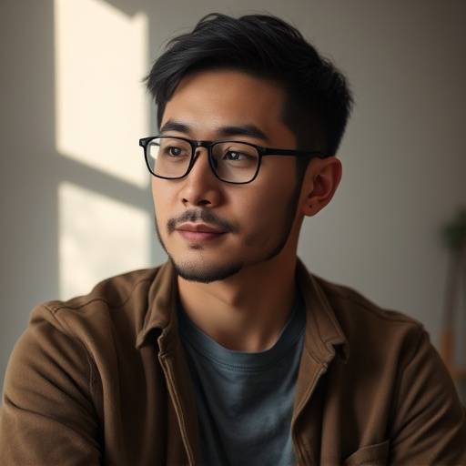 Portrait of Daniel Lee, Sound Designer.